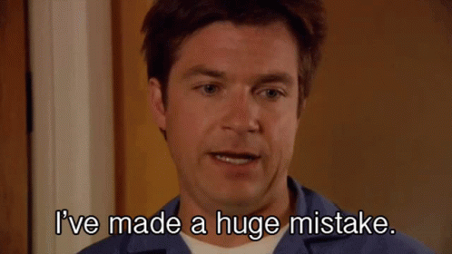 Man Says I've Made a Huge Mistake in Front of Door
