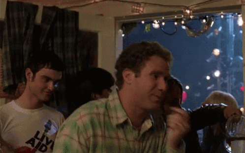 Man Says It's So Good Holding Microphone