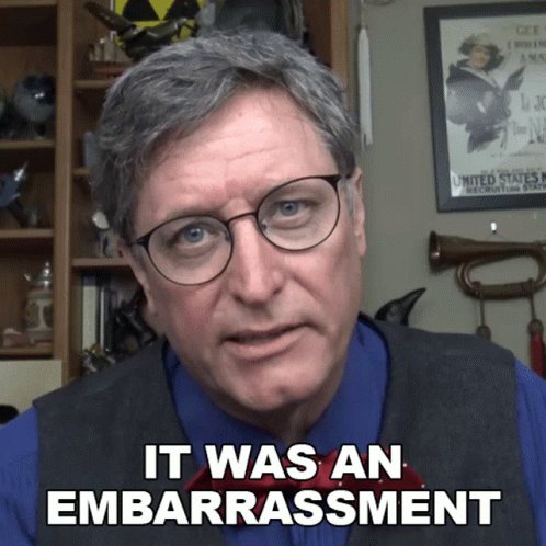 Man Says It Was An Embarrassment In Front Of US Navy Recruiting Poster GIF