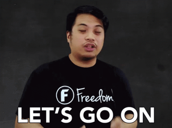 Man Says Let's Go On GIF