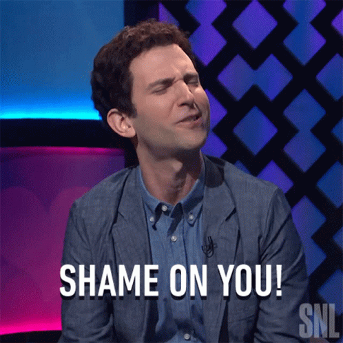 Man Says Shame on You SNL