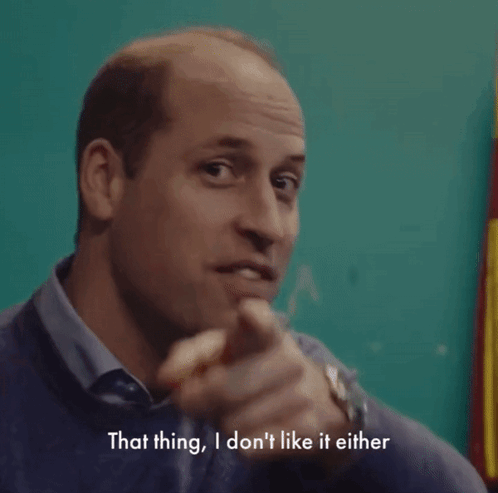 Man Says That Thing I Don't Like It Either