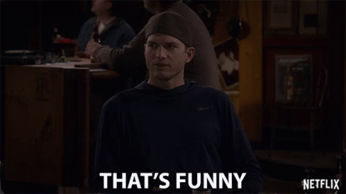 Man Says Thats Funny in Netflix Advertisement