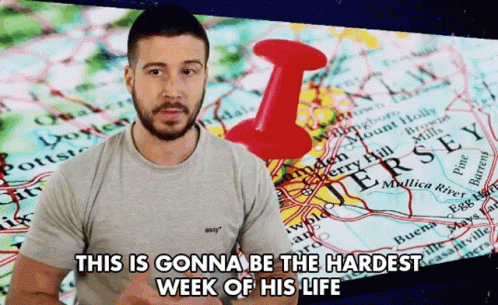 Man Says This Is Gonna Be the Hardest Week