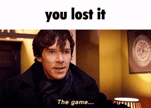 Man Says You Lost It The Game