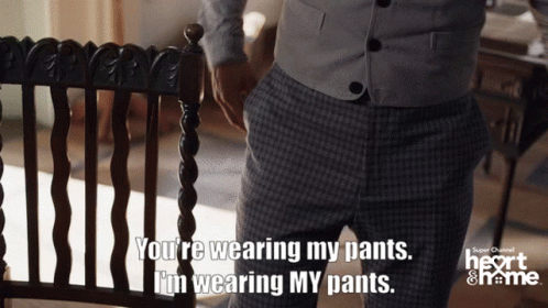 Man Says You're Wearing My Plaid Pants