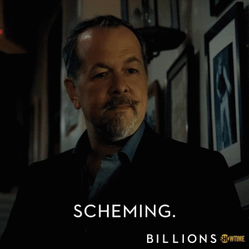 Man Scheming An Evil Plan GIF