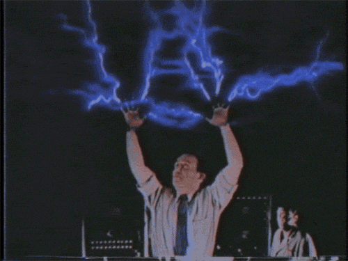 Man Scientist Electricity GIF