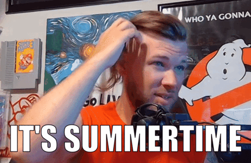 Man Scratching Head Near Ghostbusters Poster Mario Game