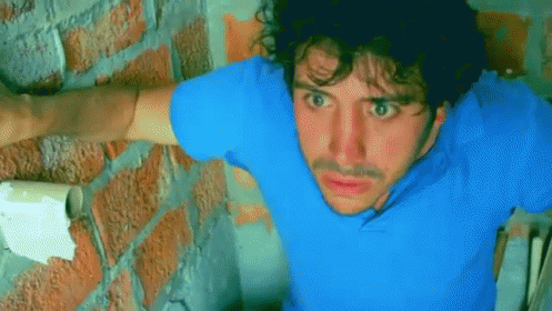 Man Scream Diarrhea Meme GIF
