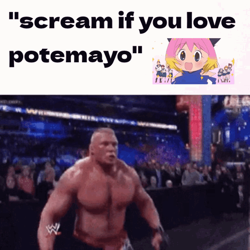 Man Screaming Do You Love Potemayo