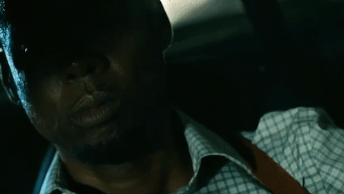 Man Screaming In Car Eyes Closed GIF