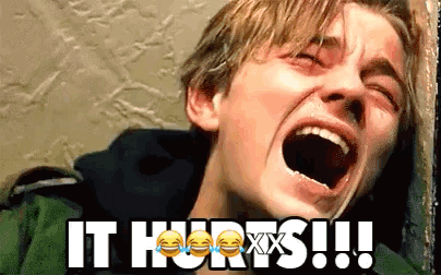 Man Screaming It Hurts