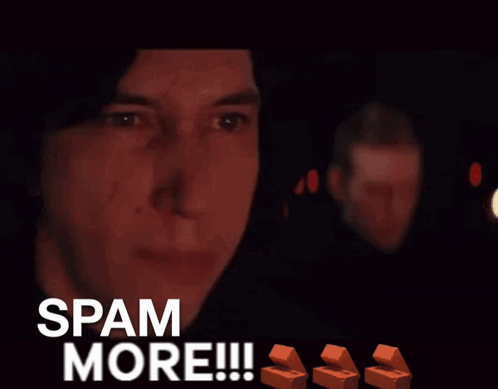 Man Screaming Spam More GIF