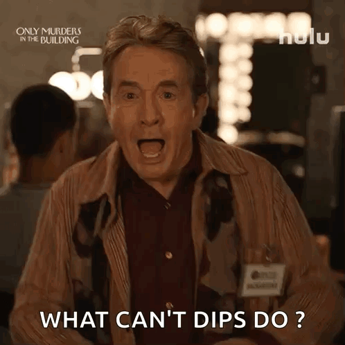 Man Screaming What Can't Dips Do