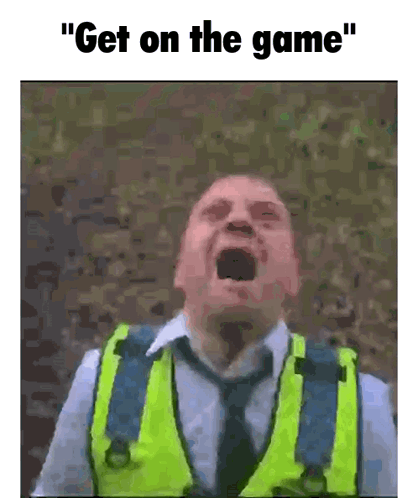 Man Screaming with Boxing Glove