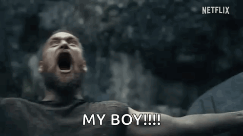 Man Screaming With My Boy