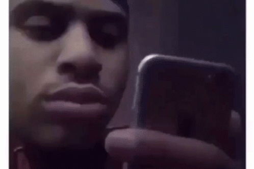 Man Second Guessing Hang Up The Phone GIF