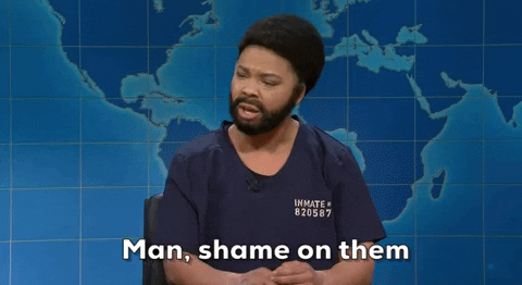 Man Shame On Them Deobre Redden GIF
