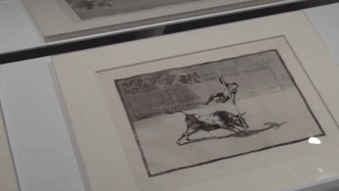 Man Shooting An Animal Museum GIF