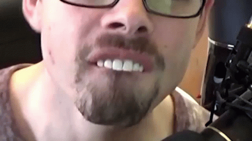 Man Showing Teeth GIF