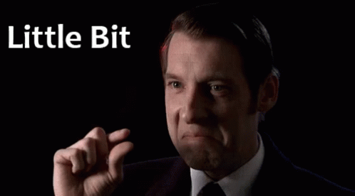 Man Shows Just A Little GIF