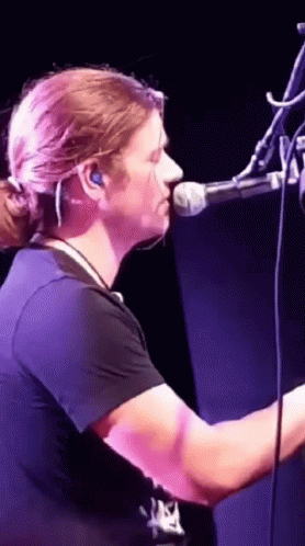 Man Singing And Playing Piano GIF