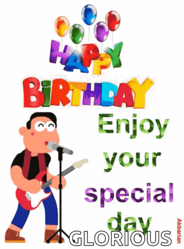 Man Singing Happy Birthday