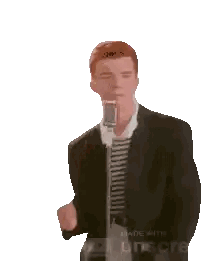 Man Singing Into Microphone