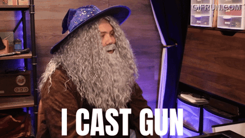 Man Singing Into Microphone Blue Jacket GIF