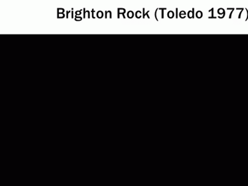 Man Singing Into Microphone Brighton Rock Toledo 1977 GIF