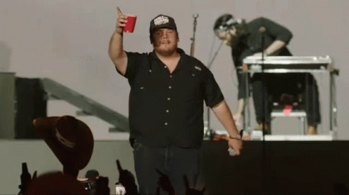 Man Singing Into Microphone Come On