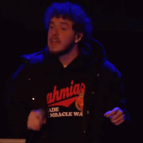 Man Singing Into Microphone I Can Tell You Need Somebody GIF