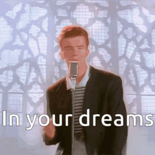Man Singing Into Microphone In Your Dreams