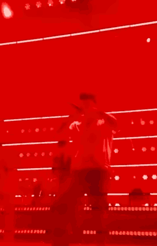 Man Singing Into Microphone