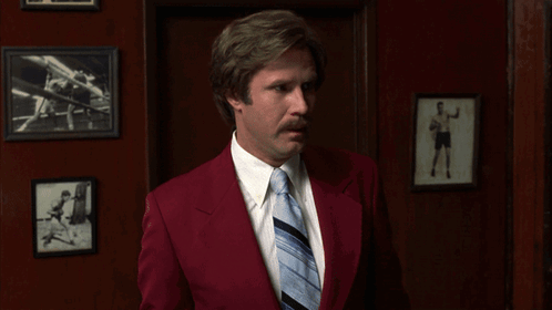 Man Singing Into Microphone Saying I Don't Care GIF