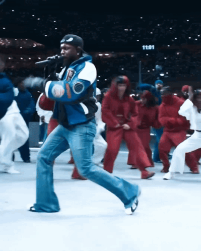 Man Singing Into Microphone GIF