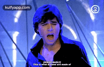 Man Singing This Is What Dreams Are Made Of GIF