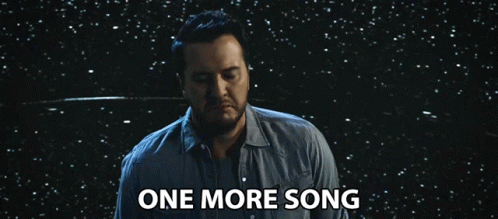 Man Singing Under Starry Sky