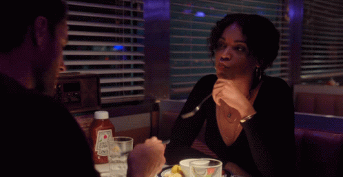 Man Sitting At Diner GIF
