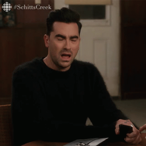 Man Sitting At Table Saying If This Is Intended To Be Helpful GIF