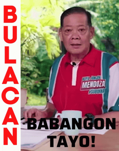 Man Sitting At Table With Coffee Babangon Tayo GIF