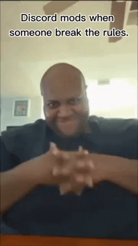 Man Sitting Couch Discord Mods When Someone Break