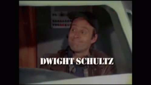 Man Sitting in Car Dwight Schultz