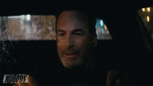 Man Sitting in Car Saying Nobody