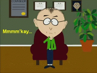 Man Sitting In Counselor Chair GIF