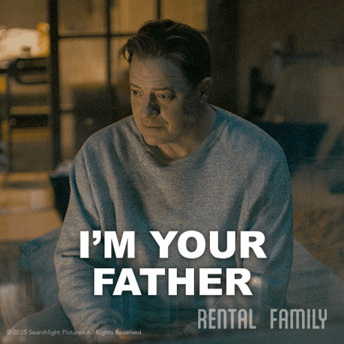 Man Sitting on Bed Saying I Am Your Father