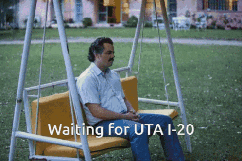 Man Sitting on Swing Waiting for Uta 1-20