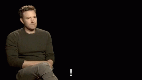 Man Sitting Saying I Agree GIF