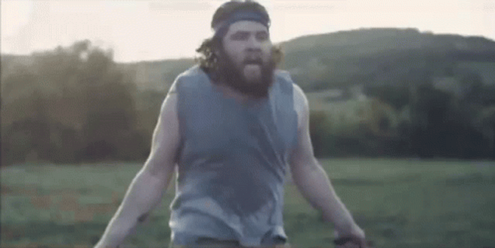 Man Skipping Rope Exercise GIF